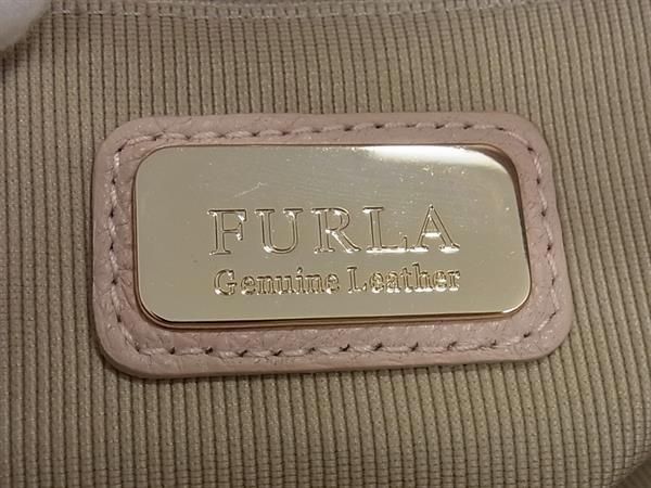 ■新品■未使用■ FURLA フルラ レザー 2WAY クロスボディ トートバッグ ショルダー 斜め掛け レディース ライトピンク系 AZ5825