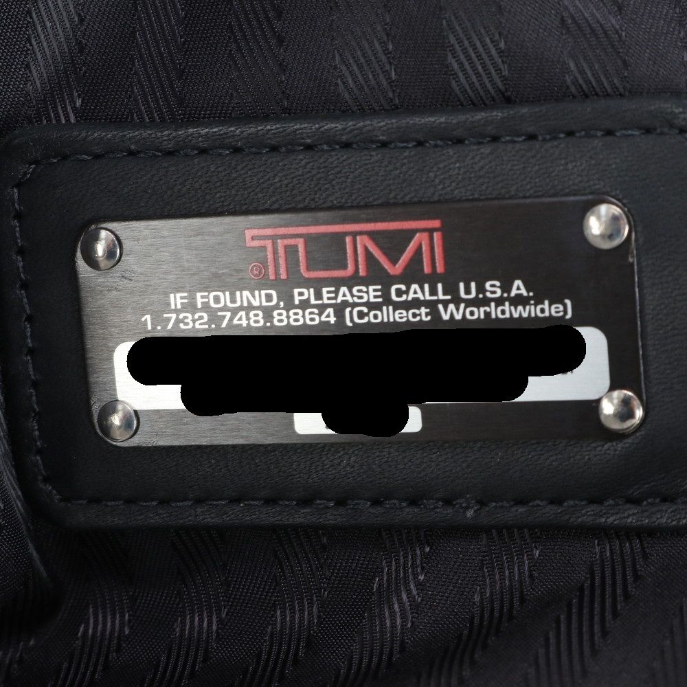 TUMI トゥミ トレーサータグ付 ビジネスバッグ ボストンバッグ