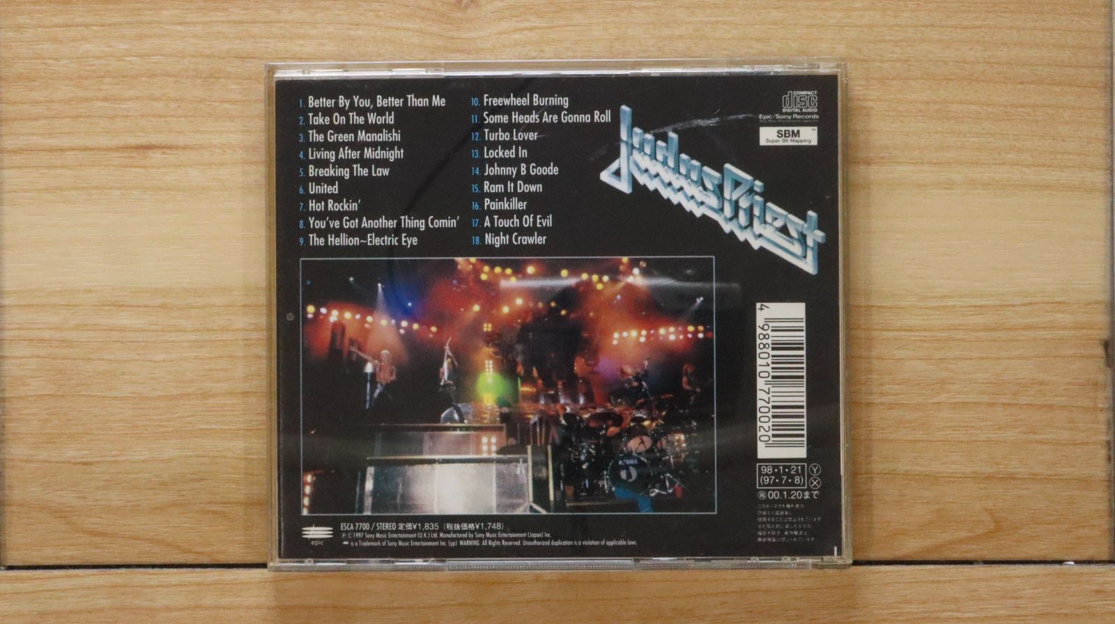 国内盤CD☆ジューダス・プリースト/Judas Priest□ リヴィング