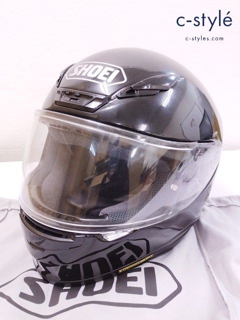 G018 人気 SHOEI ショウエイ ヘルメット M 57cm ブラック Z-7 | G