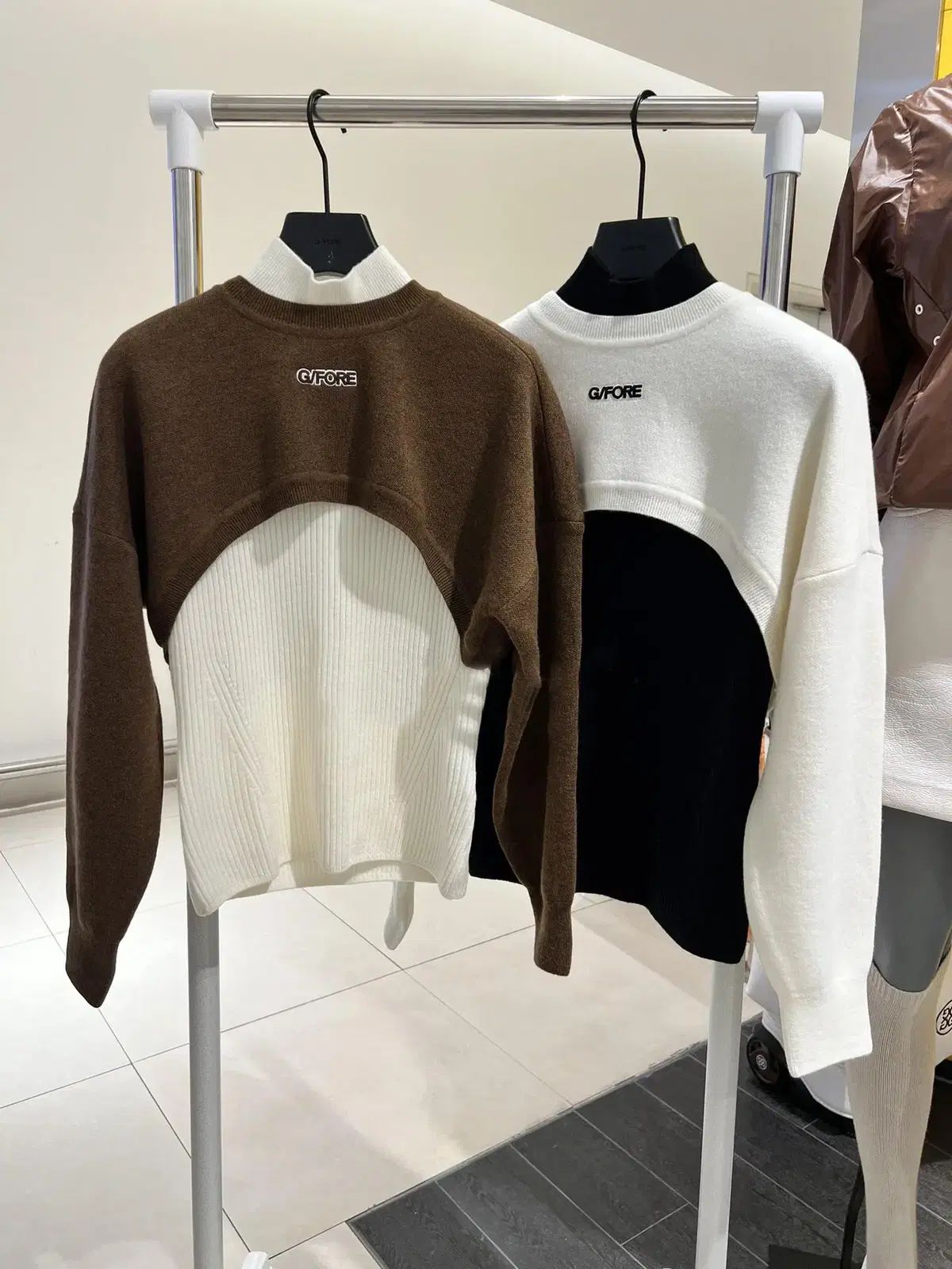 人気 レディースゴルフウェア G FORE トップスニット ヨサン005