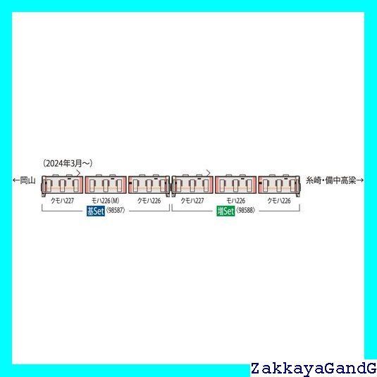 トミーテック TOMIX Nゲージ JR 227 500系 Urara 3両 基本セット 鉄道模型 電車 98587 221