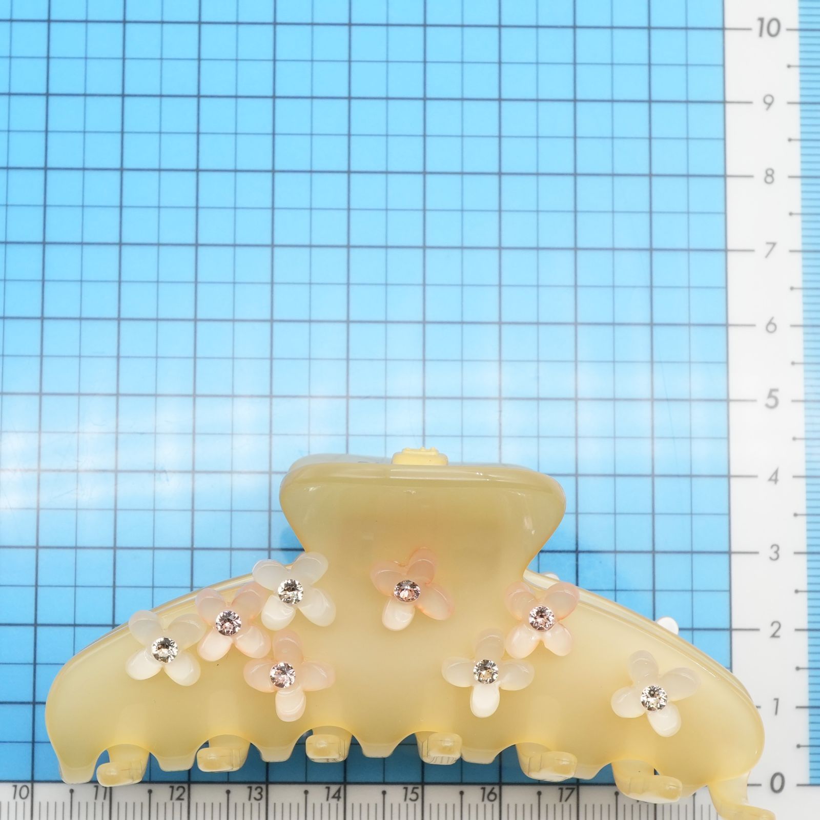 アレクサンドル ドゥ パリ お花クリップ ☆アレクサンドル ドゥ パリ☆キラキラお花クリップ