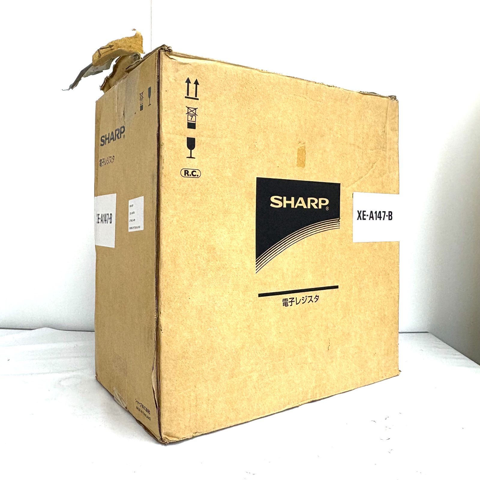 中古品】SHARP シャープ 電子レジスター XE-A147-B HO - メルカリ