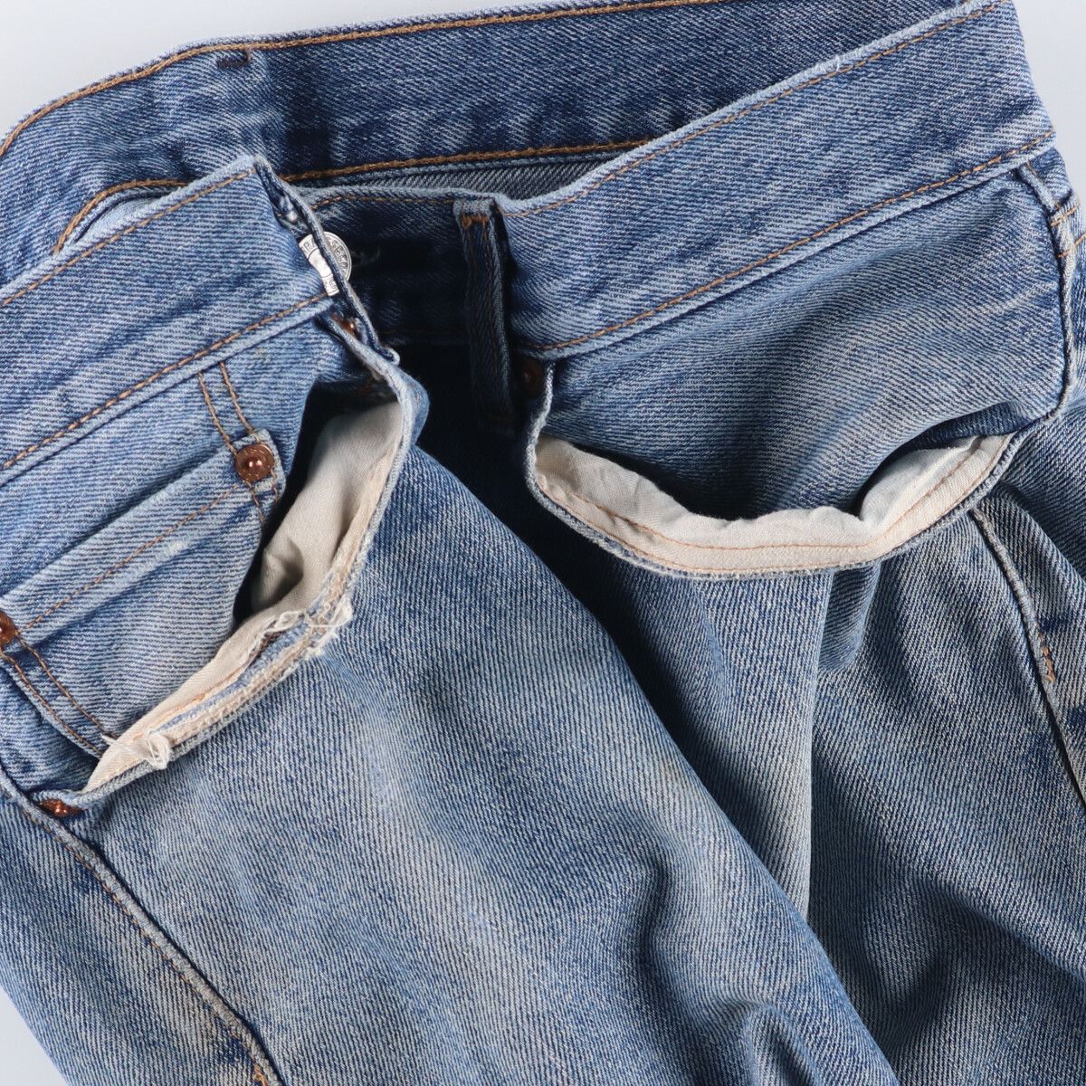 505 テーパードデニムパンツ