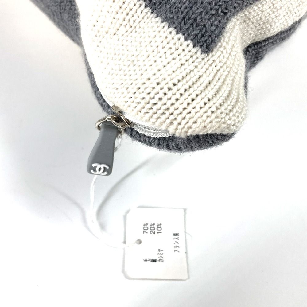 CHANEL シャネル クッション ダブル フェイス ウール/カシミヤ - メルカリ
