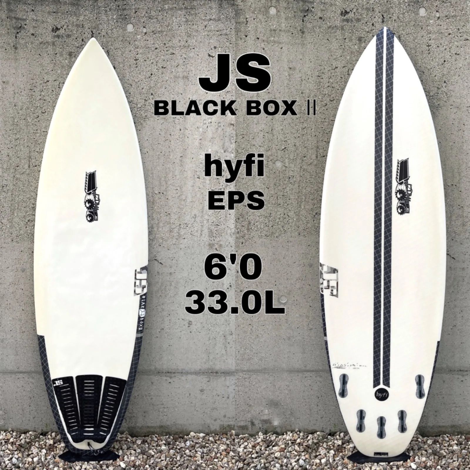 3,000円クーポン対象商品】JS サーフボード 6'0 BLACK BOX II hyfi