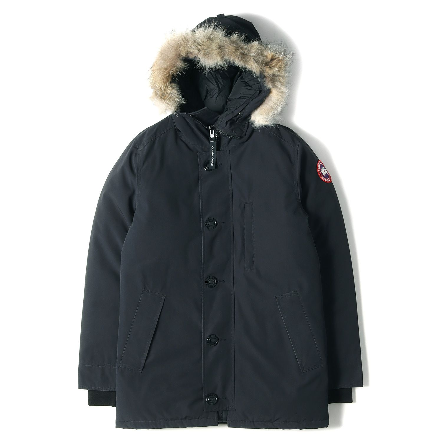 CANADA GOOSE カナダグース ダウン サイズ:S ファー フード