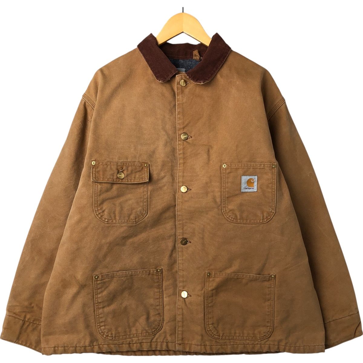 古着 90年代 カーハート Carhartt ミシガンチョアコート ダックカバーオール メンズXXL相当 ヴィンテージ|eaa549531