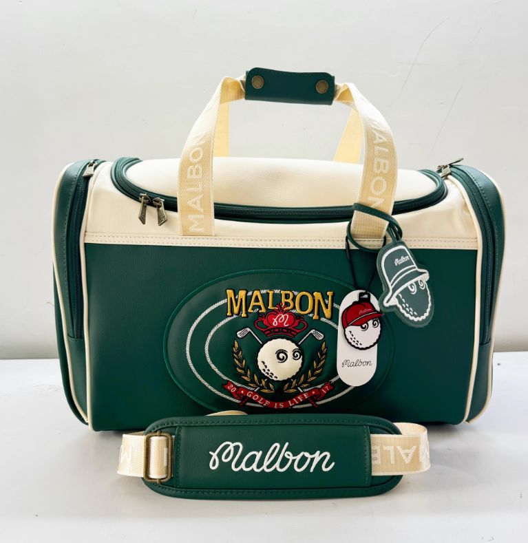 Malbon golf マルボンゴルフ ボストンバッグ 新作 Malbon Golf ボストンバッグ 新作 大容量 2WAY仕様（ショルダー