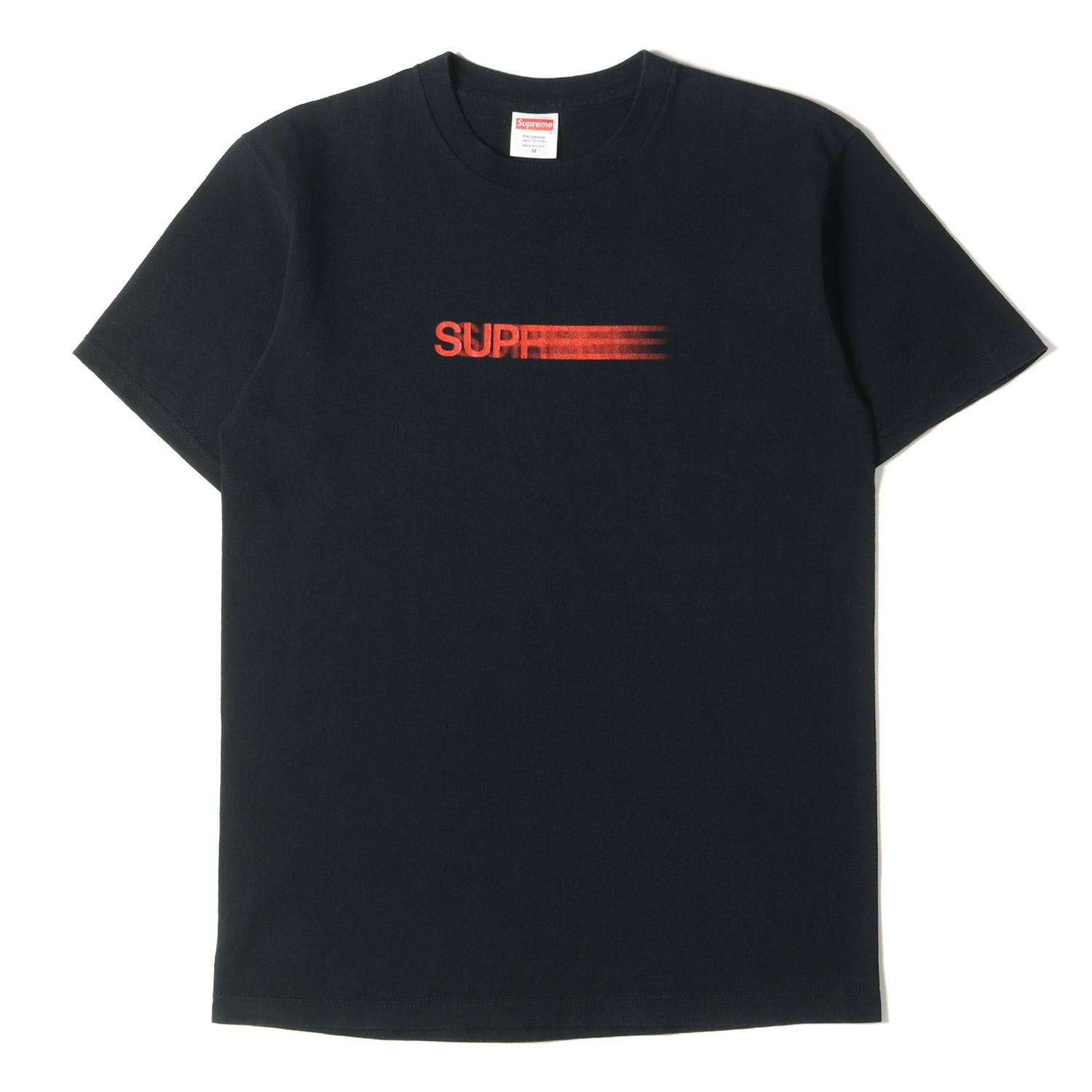 Supreme シュプリーム Tシャツ サイズ:M モーションロゴ クルーネック ...