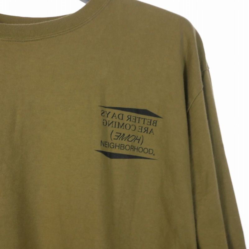 ネイバーフッド NEIGHBORHOOD ロンT Tシャツ カットソー 長袖 プリント