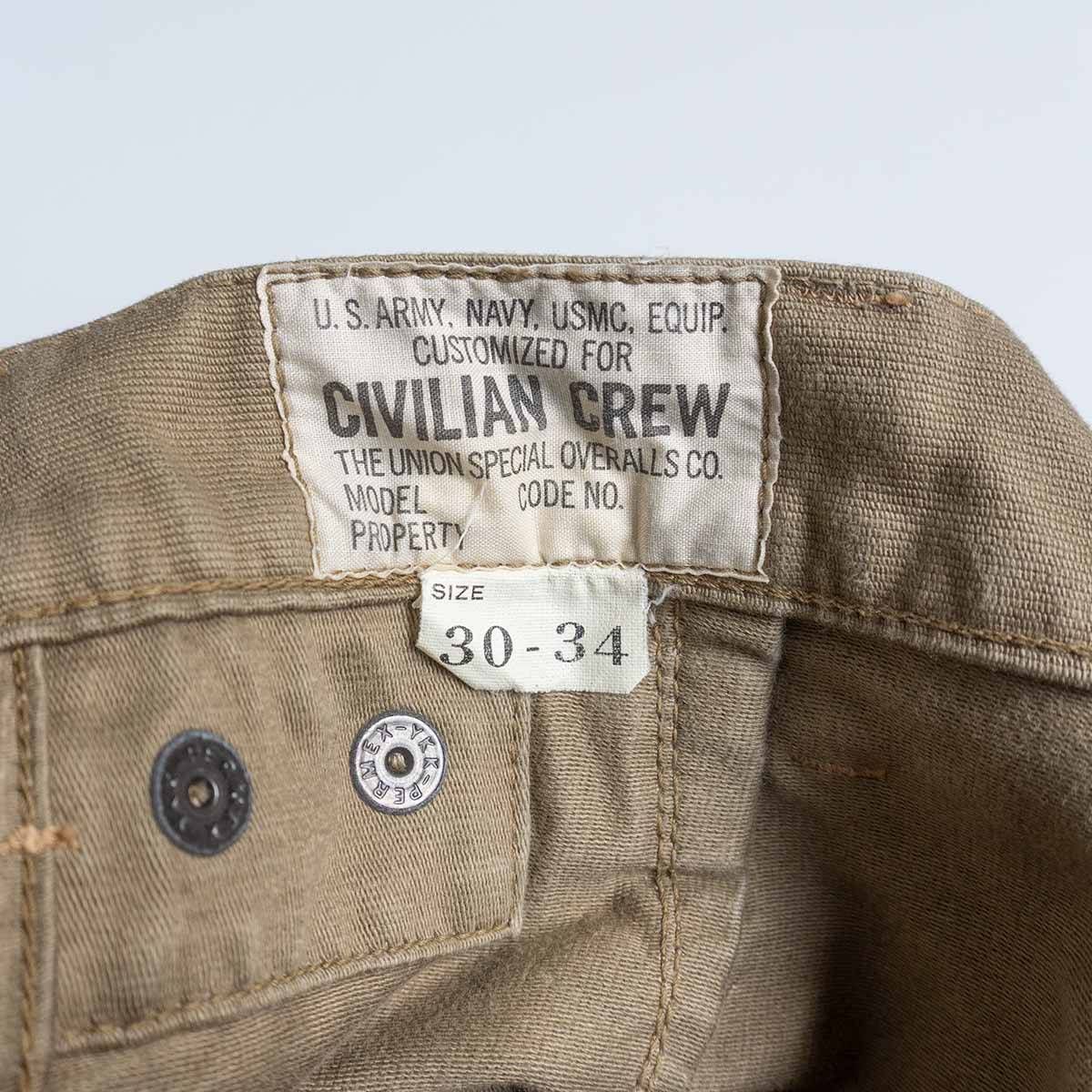 美品】FREEWHEELERS UNION SPECIAL OVERALLS【Deck Trousers】30