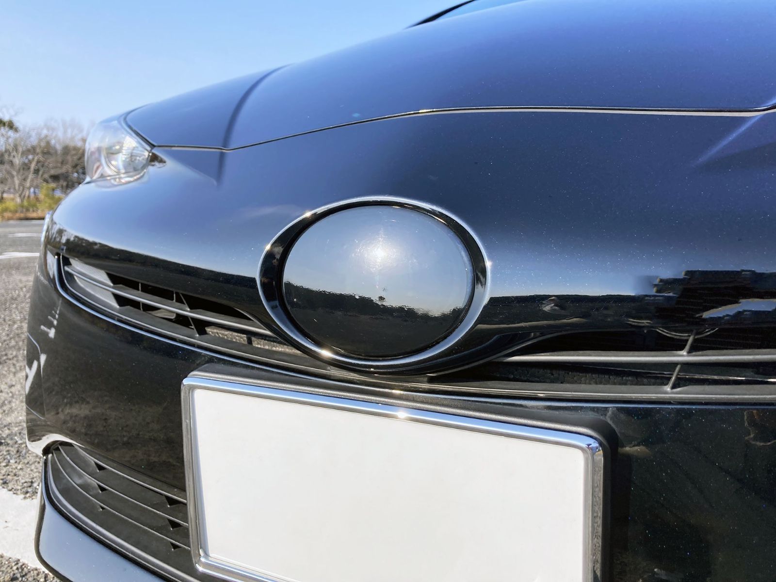 Tint+カット済エンブレム スモークフィルム 50 前期 プリウス (ブラックスモーク5％) ZVW50/ZVW51/ZVW55 zvw50
