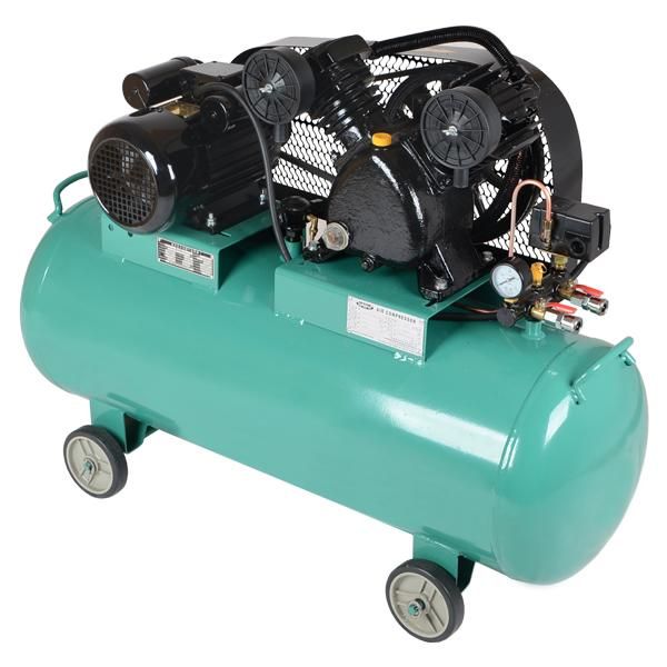 ☆静音タイプ☆ 単相200V エアーコンプレッサー 60Hz 2.2KW 3馬力 100L
