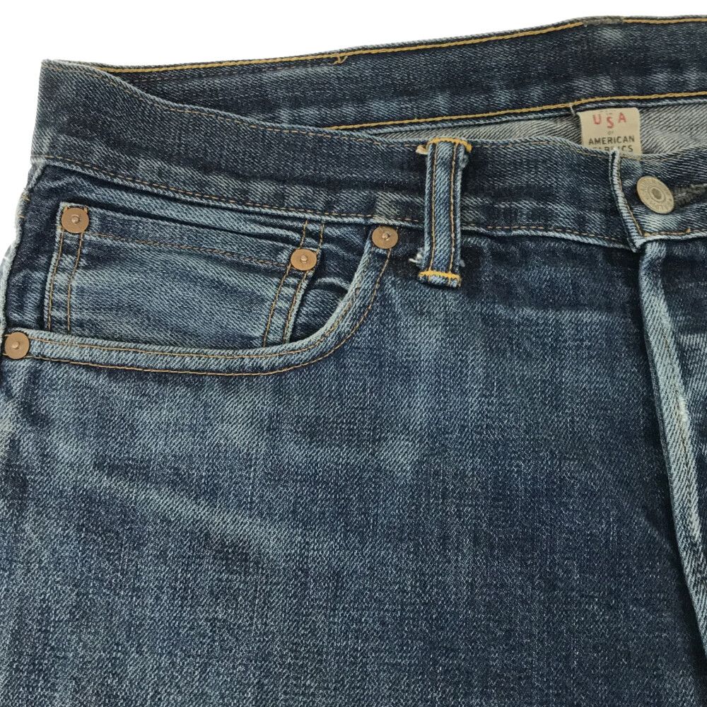 RRL (ダブルアールエル) 15SS SELVEDGE DENIM LOW STRAIGHT ストレート 