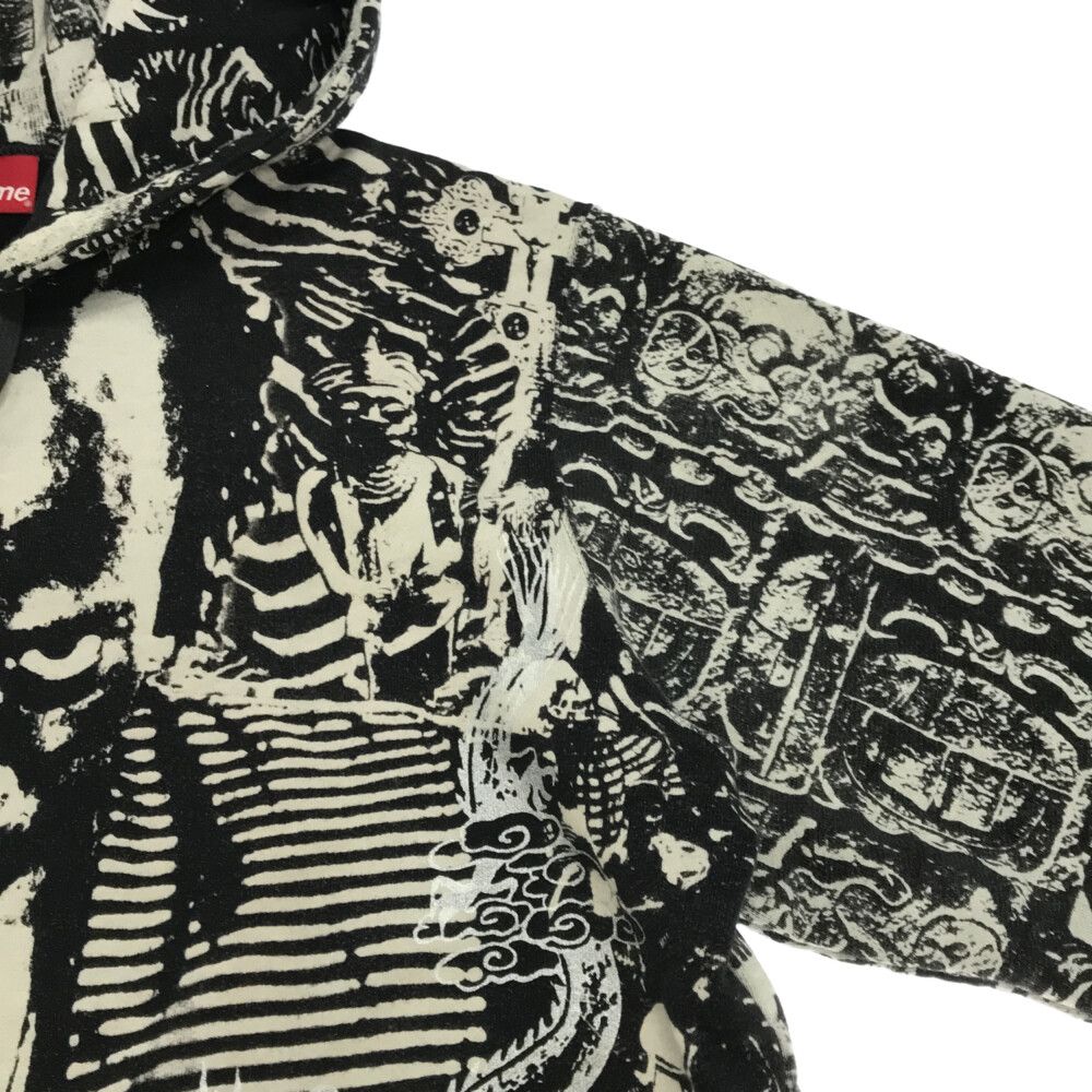 【希少 美品】シュプリーム プルオーバーパーカー Miles DAVIS Supreme X Miles Davis Hoodie Size Small 100 % Authentic