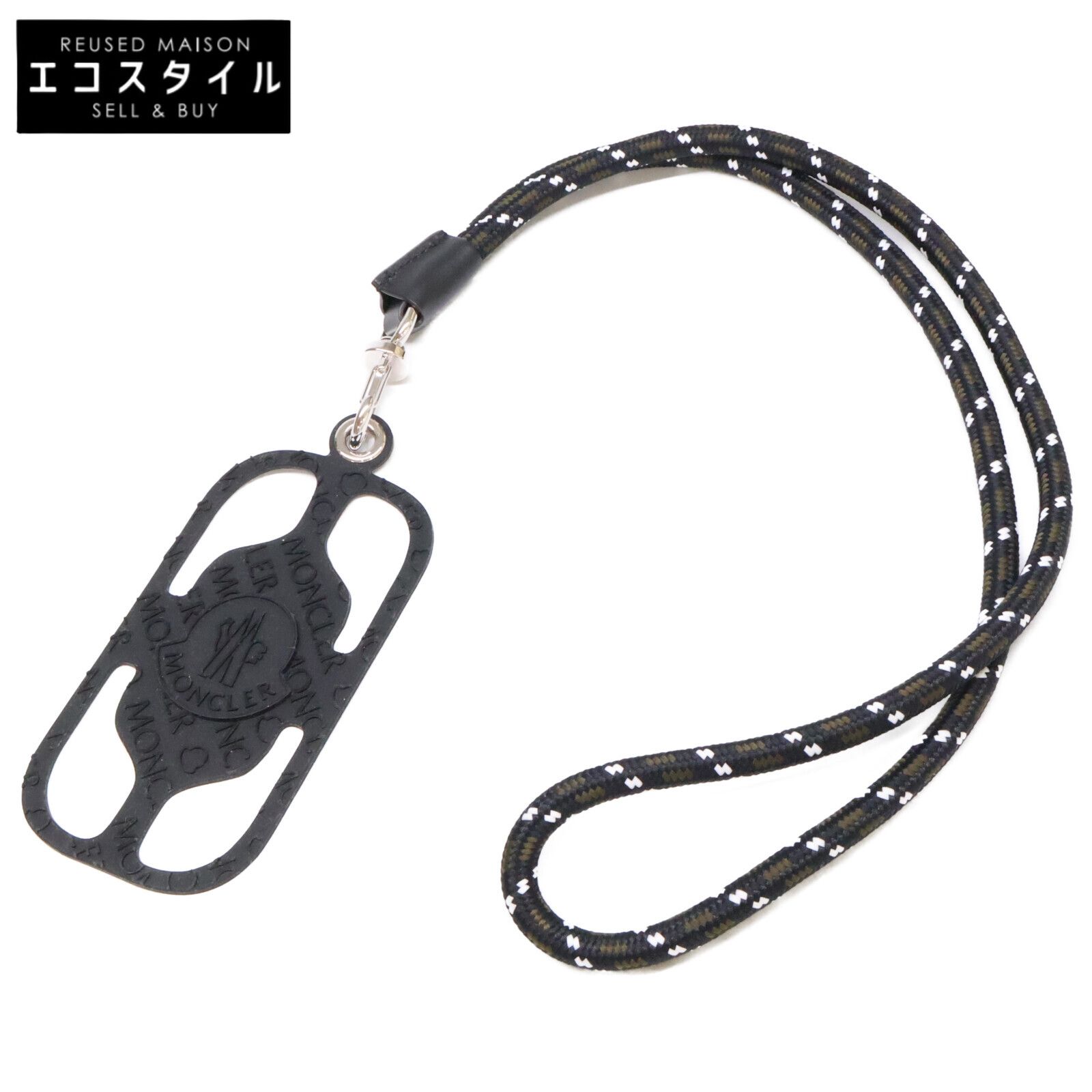MONCLER モンクレール H209B6B00006 M2016 PHONE CASE 1 ラバー スマホ ネックストラップ