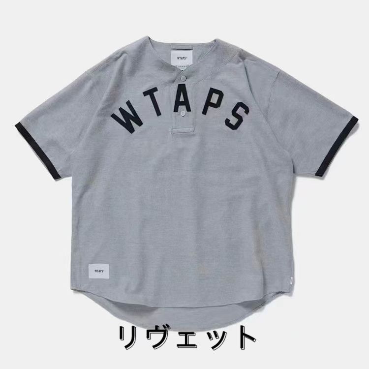 22SS WTAPS LEAGUE / SS / COTTON. FLANNEL 半袖 ベースボール プルオーバーシャツ #172 - メルカリ