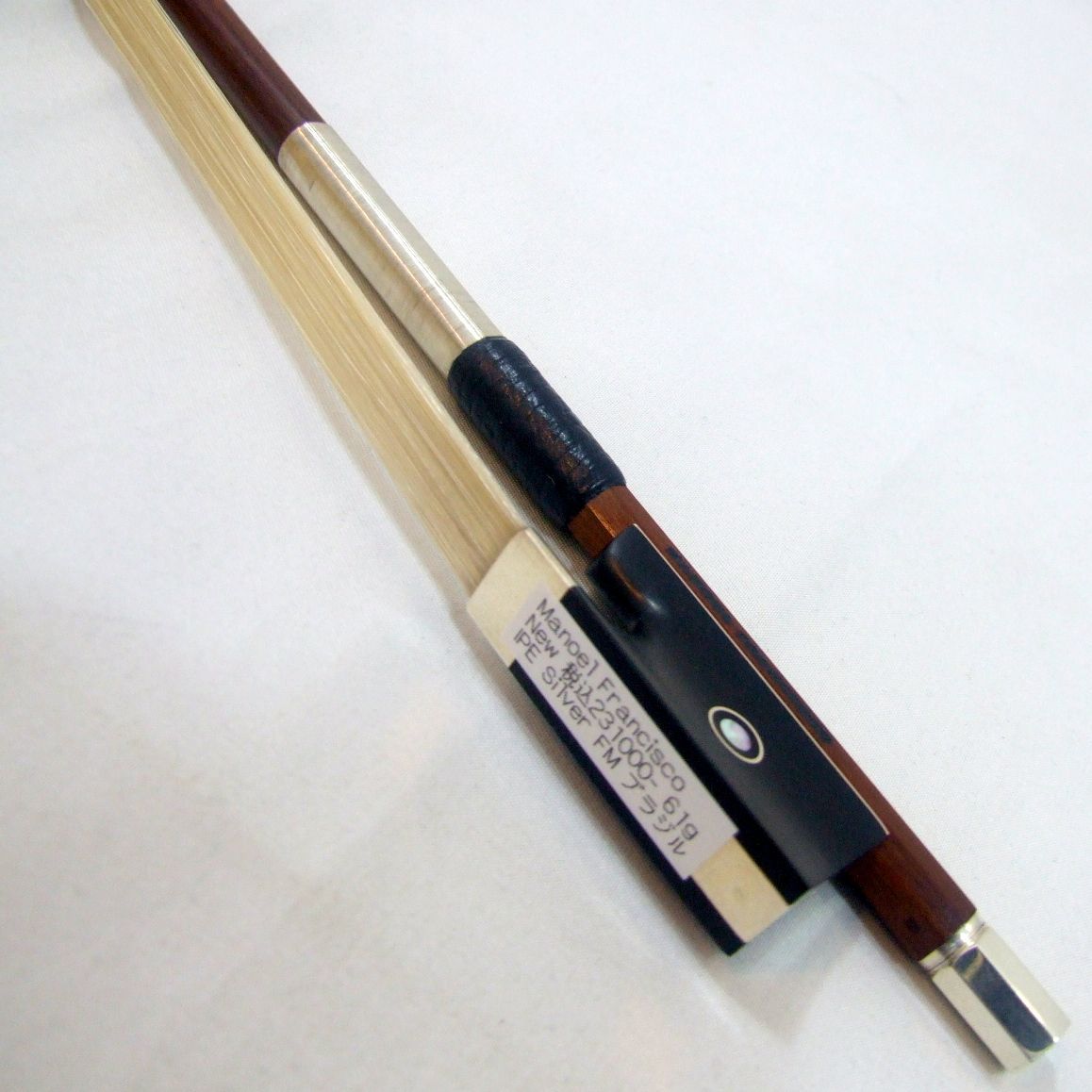 銀黒檀 弓製作家