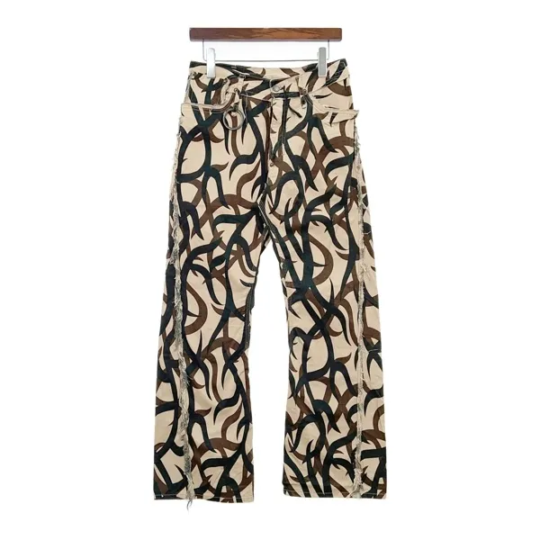 限界値引き中！　minus ホースクロスハーフカーゴパンツ MINUS - 【残り一点】Slash Seam HBT Cargo(HORCE CLOTH