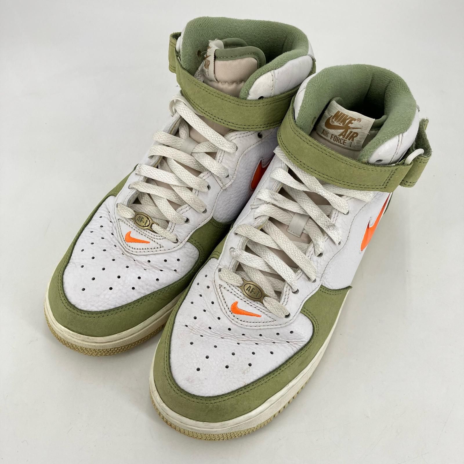 【イオン広店】 中古 NIKE | ナイキ スニーカー Air Force 1 Mid QS DQ3505-100 マルチカラー 27.5cm 【126】
