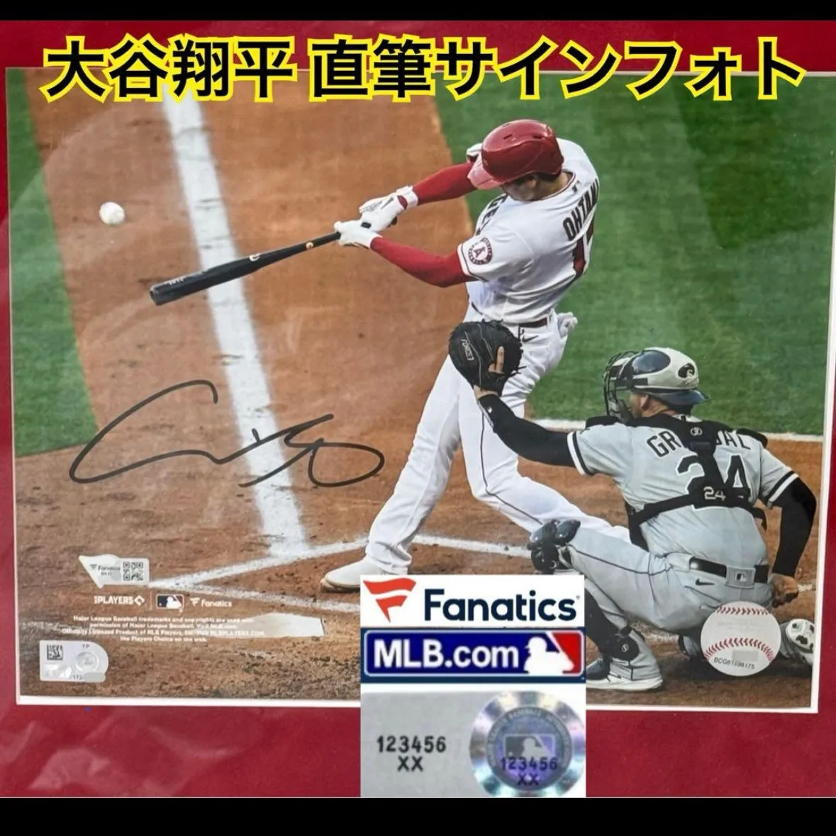 2025年最新】大谷翔平直筆サインフォトの人気アイテム - メルカリ