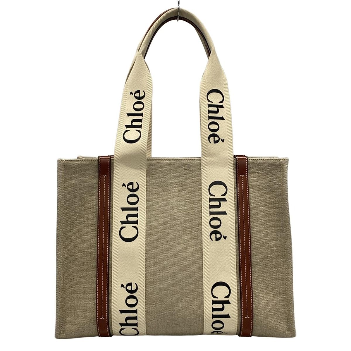 Chloe(クロエ) トートバッグ美品 ウッディミディアムトートバッグ 