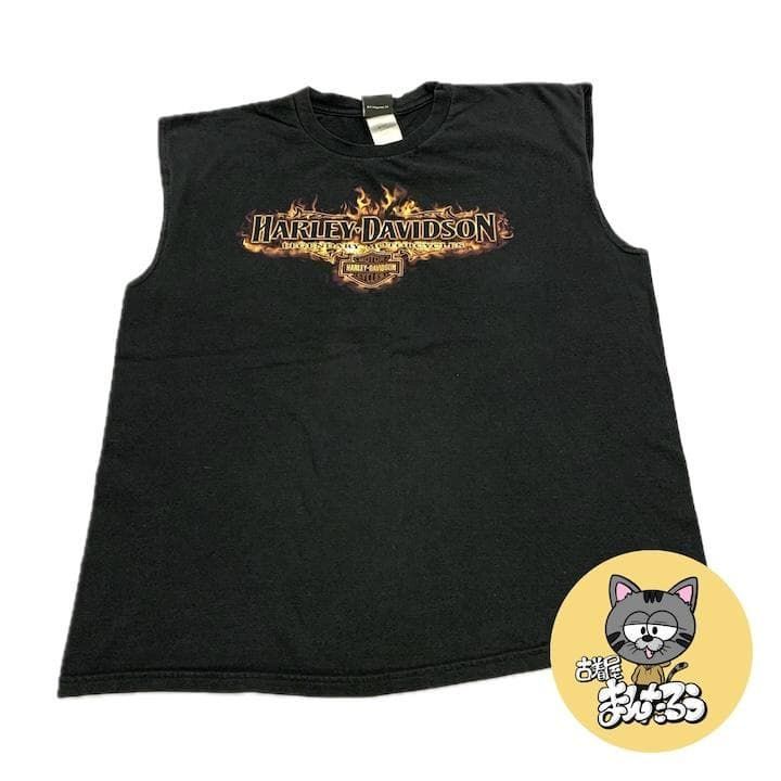 ハーレーダビッドソン 古着 ノースリーブ レッドロック ラスベガス XL