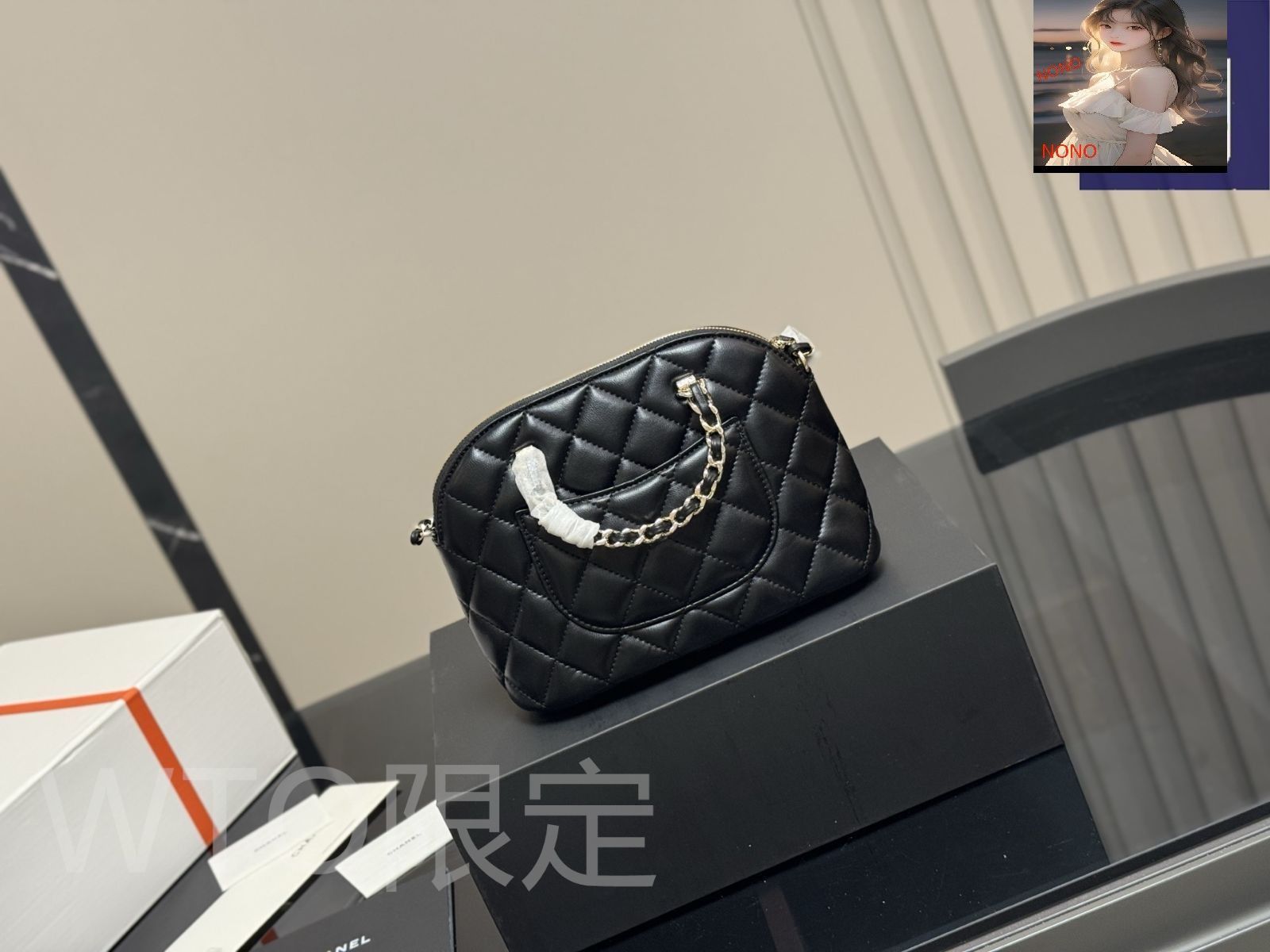 今日特価】Chanel シャネル ミニ シェルバッグ シリーズ 復古的