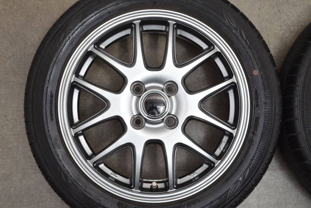 バリ溝】ZACK 15in 4.5J +45 PCD100 ダンロップ エナセーブ