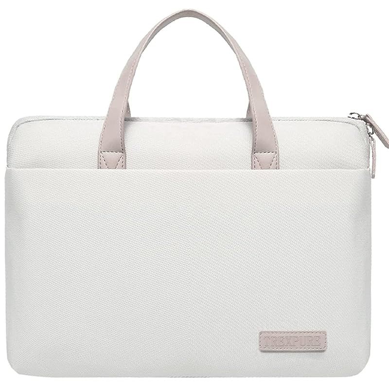 TREXPURE ノートパソコンケース PCバッグ タブレットケース－無地-jxi137 手提げ 肩掛け シンプル 13.3/14/15.6/16.1インチ パソコンバッグ パソコンケース 撥水 軽量 耐衝撃 macbook適用 (13.3-14インチのP