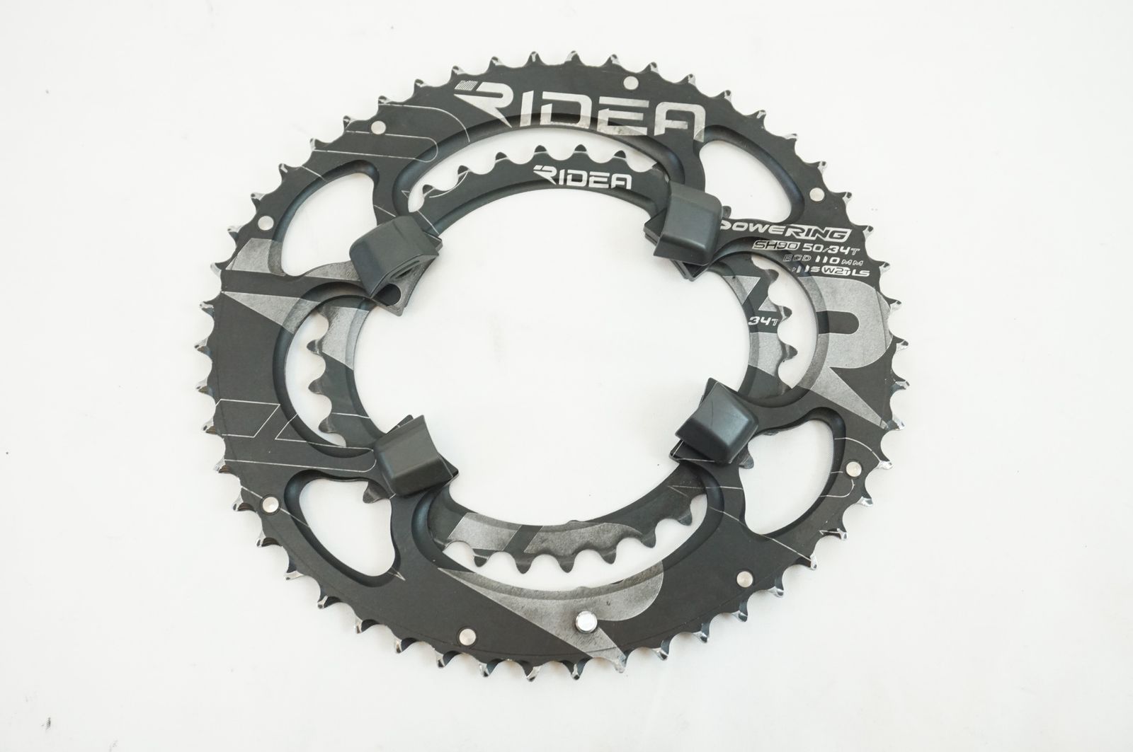 RIDEA POWERING チェーンリング 50T 34T セット