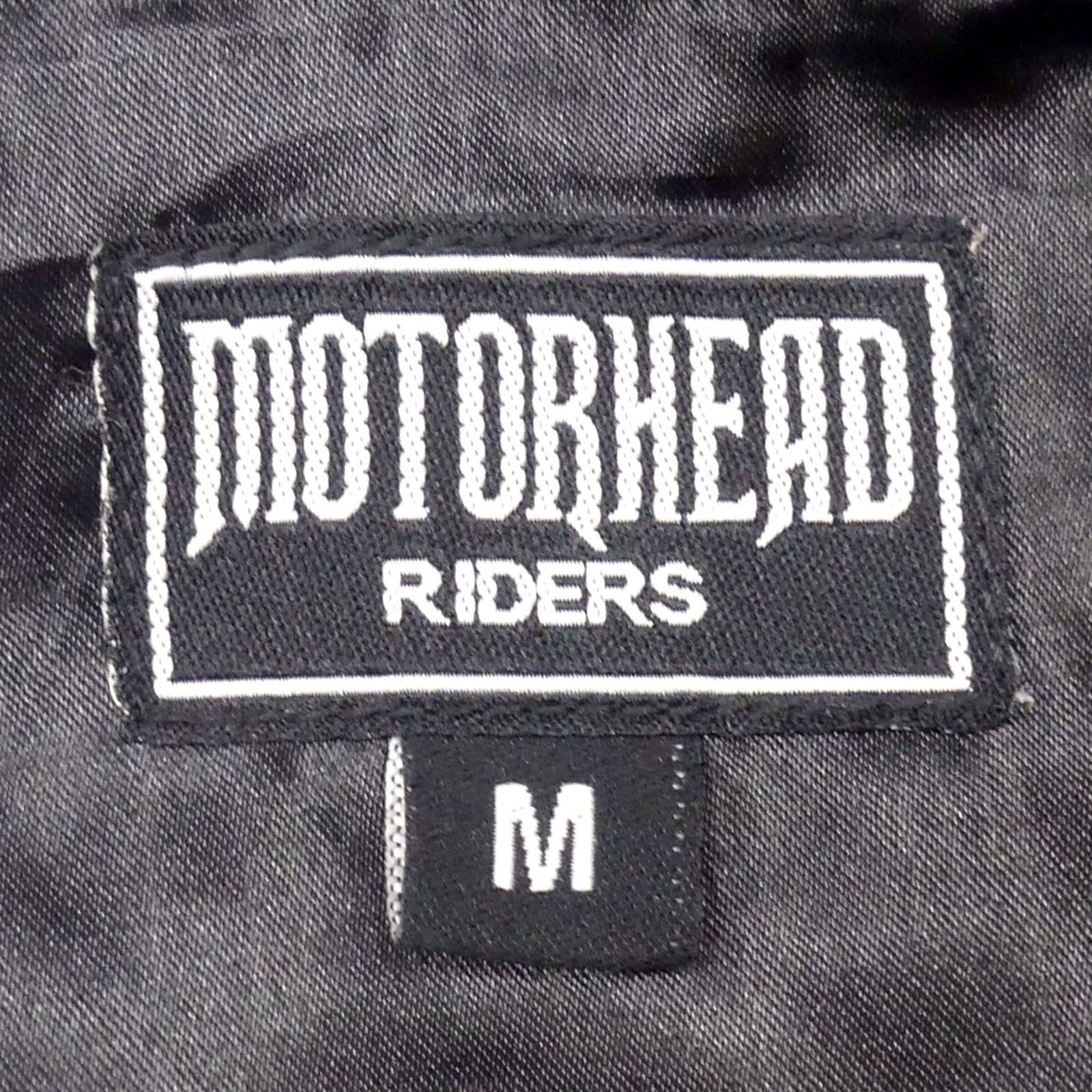 MOTORHEAD モーターヘッド ライダースジャケット 本革 シングル