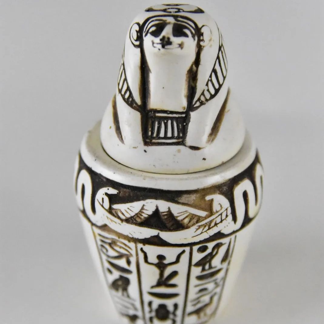 エジプト展 ラムセス大王 カノプス 壺 3個セット エジプト カノプス壺