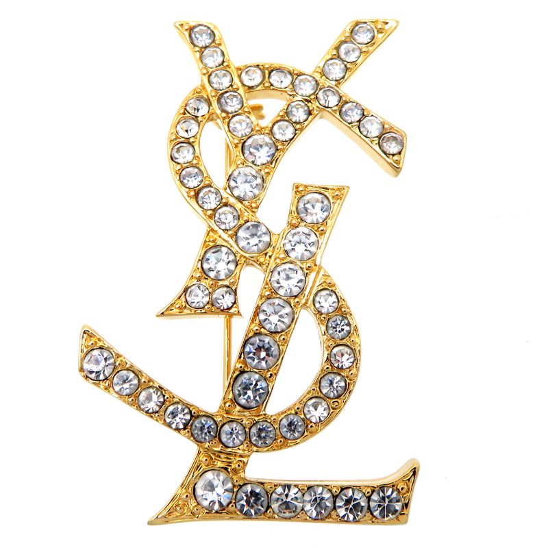 イヴ・サンローラン ブローチ - メルカリ