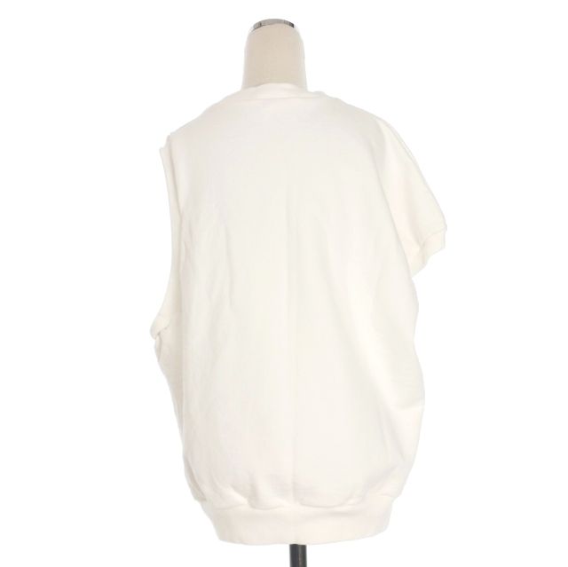 エンフォルド ENFOLD 21SS DRY SWEAT Asymmetry Vest スウェット