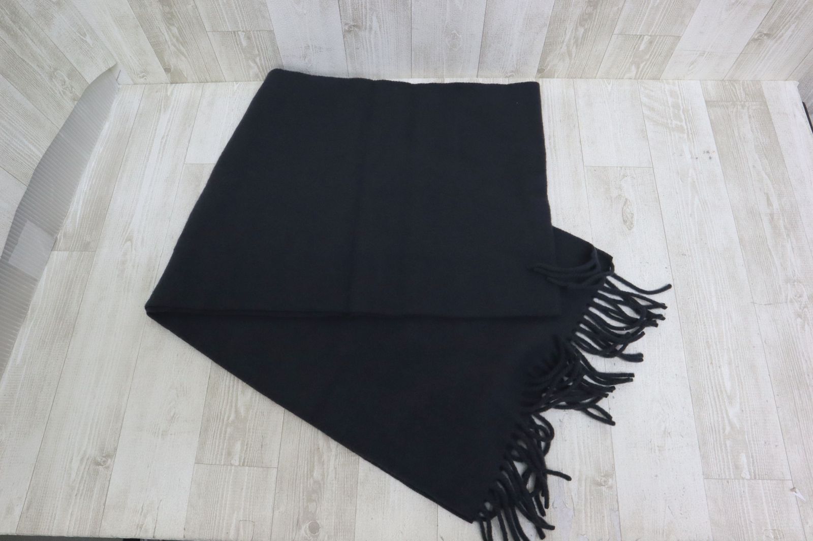 マフラー ヴィヴィアンウェストウッド 灰黒 Vivienne Westwood ウール