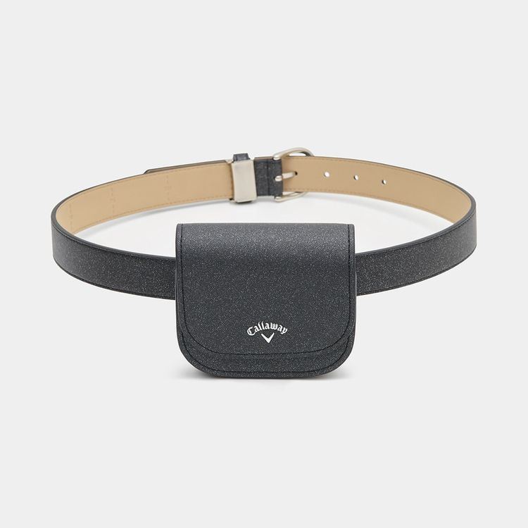 25秋冬 キャロウェイ レディース ウエストポーチ付きベルト c 合成皮革 フリーサイズ ギフト プレゼント