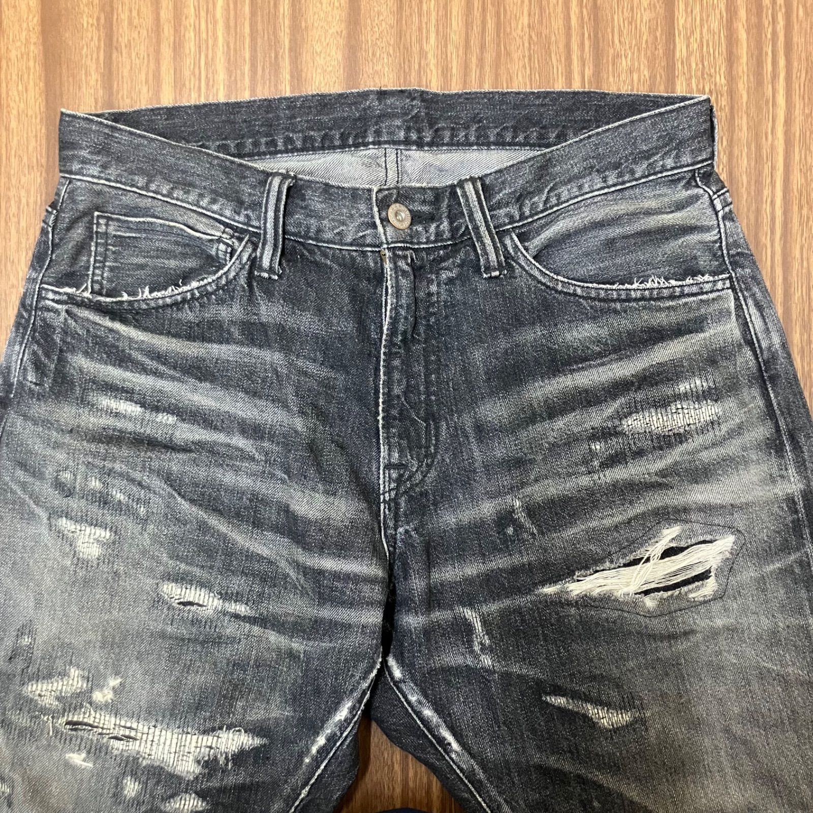 ◎ SEQUEL シークエル パンツ Sサイズ 22SS fragment design ダメージ 