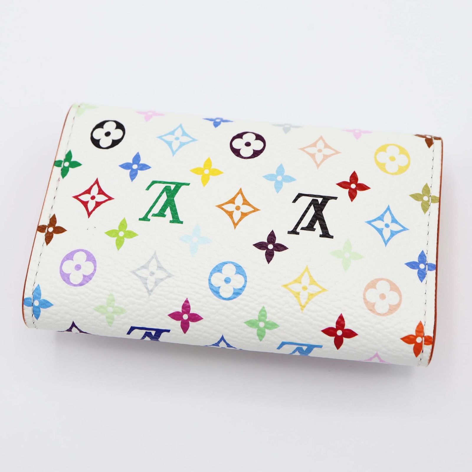 村上隆　ミュルティクレ6 ルイヴィトン　Louis Vuitton キーケース 楽天市場】【新品】 ルイヴィトン キーケース 6連 LV × TM