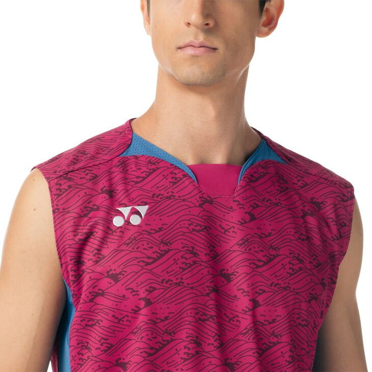ソフトテニスウェア バドミントン ヨネックス ユニフォーム 赤 Yonex