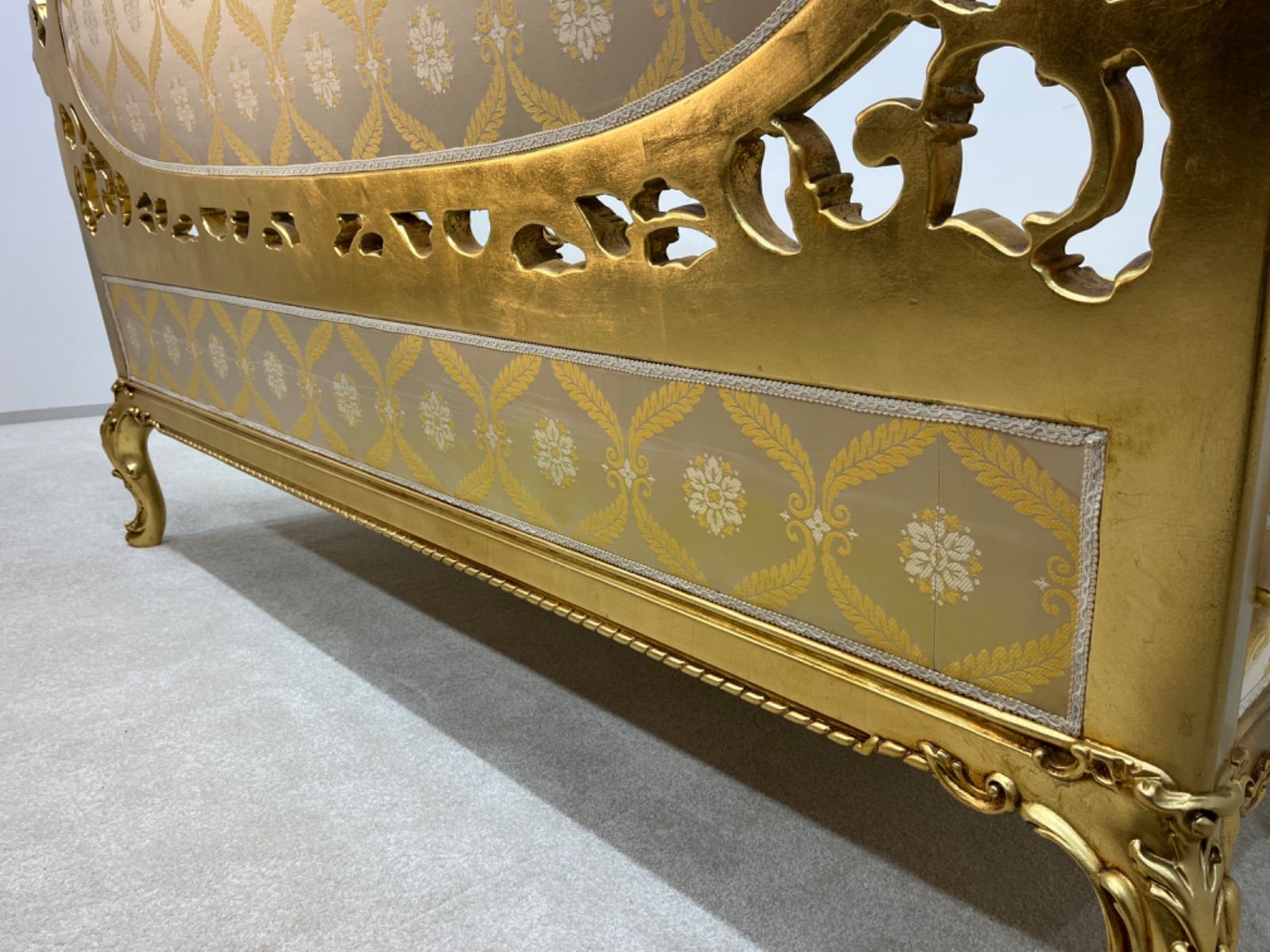 SILIKシリック ソファーセット 3＋1＋1 GOLD イタリア製 イタリア製