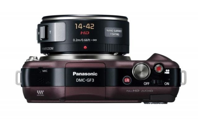 ★ボディ新品級★Panasonic Lumix GF3 ブラウン G VARIO F3.5-5.6/14-42mm ASPH レンズセット カメラバッグ・元箱つき 大変綺麗です！！
