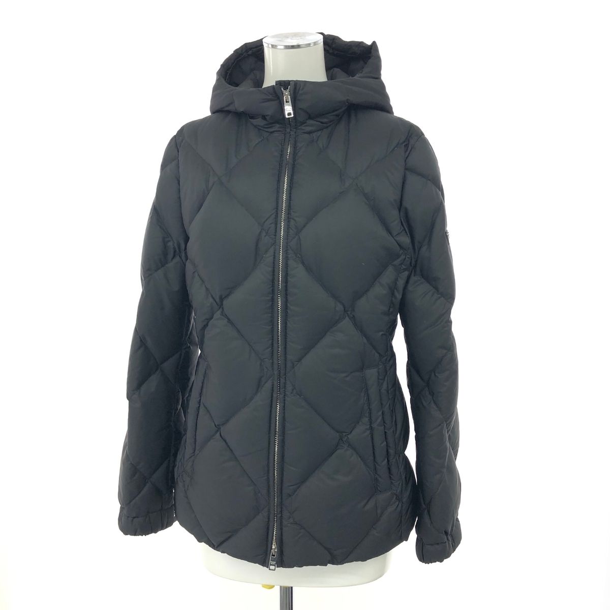 PRADA プラダ 三角プレート キルティング ダウンジャケット サイズ:42
