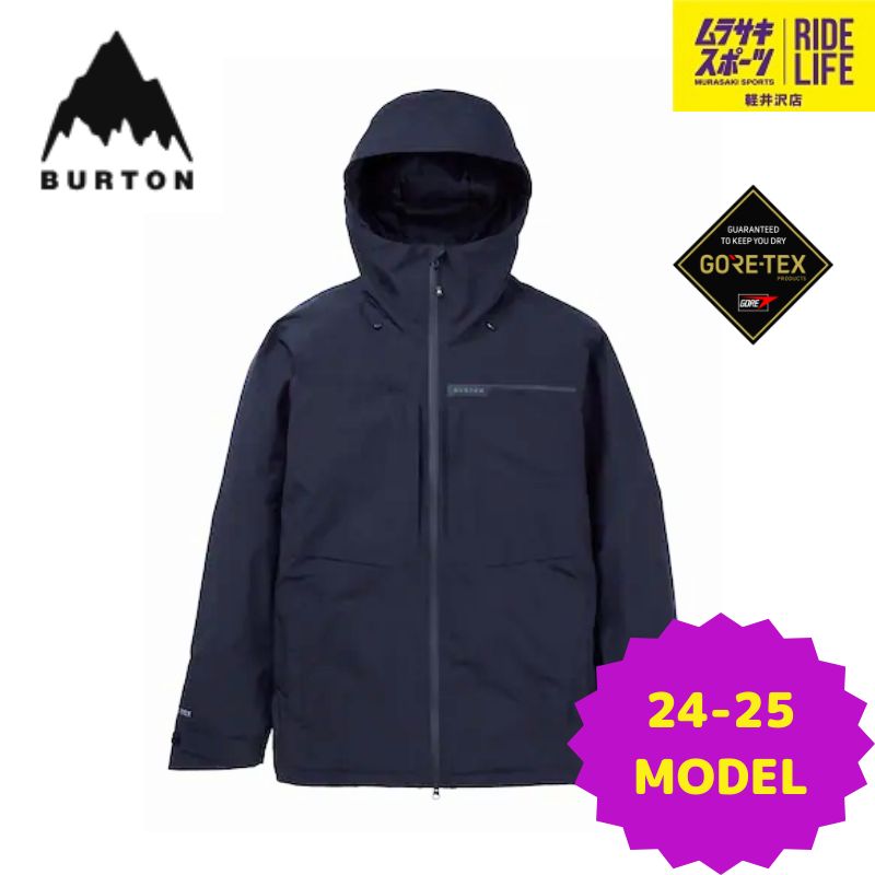 24-25 Burton ピローライン GORE-TEX 2L 黒 Mサイズ 【公式通販】