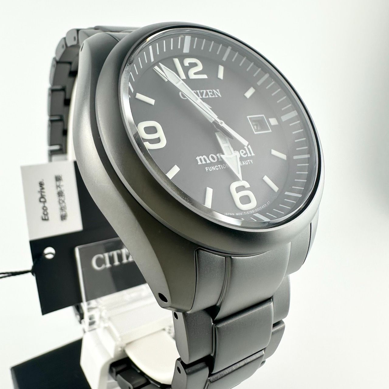 シチズン CITIZEN 腕時計 プロマスター モデル PROMASTER×mont-bell 20気圧 防水 BOX付 光発電エコ ドライブ アウトドア ソーラー 黒 BN0245-58E メンズ ブラック