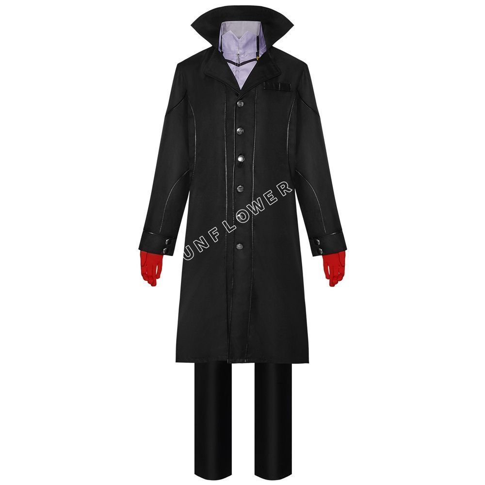 新品 未使用 ペルソナ5 P5 ダンシング・スターナイト 雨宮蓮 コスプレ ユニフォーム ジョーカー 怪盗 戦闘服 キャラクター 仮装 変装 イベント パーティー 文化祭 学園祭 ステージ服 忘年会 