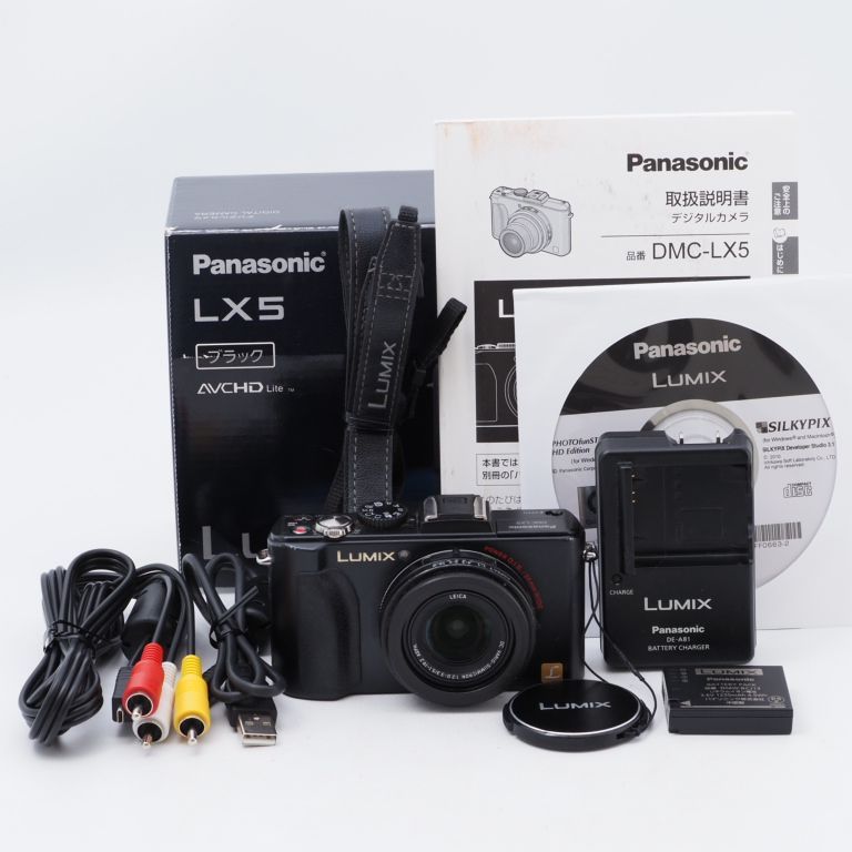 Panasonic パナソニック ルミックス LUMIX LX5 ブラック DMC-LX5-K