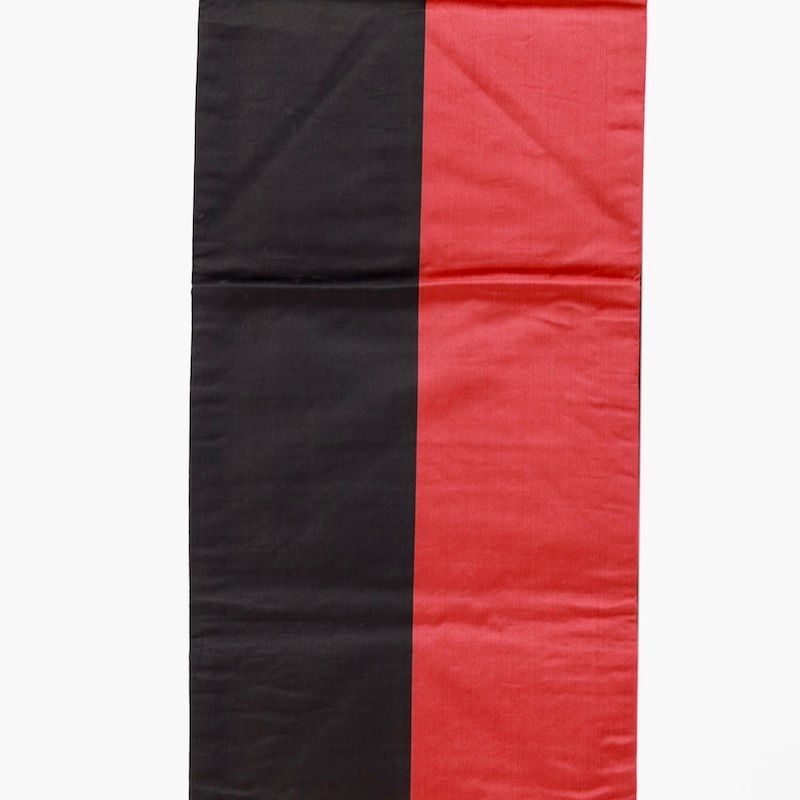 帯 名古屋帯 ゴールド 赤 藍 市松柄 鶴 扇 松 /996 - メルカリ 